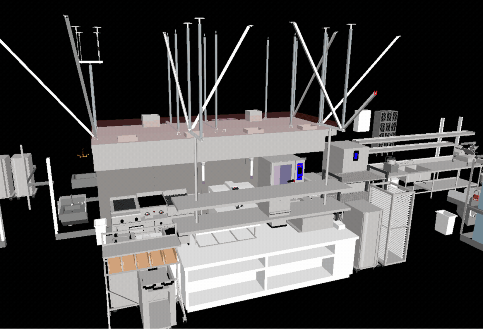 BIM coordination stages in the foodservice industry